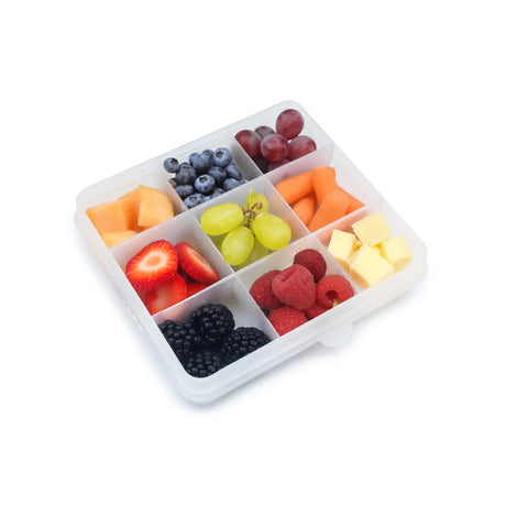 Znünibox Snackbox Melii mit 9 Unterteilungen Rosa