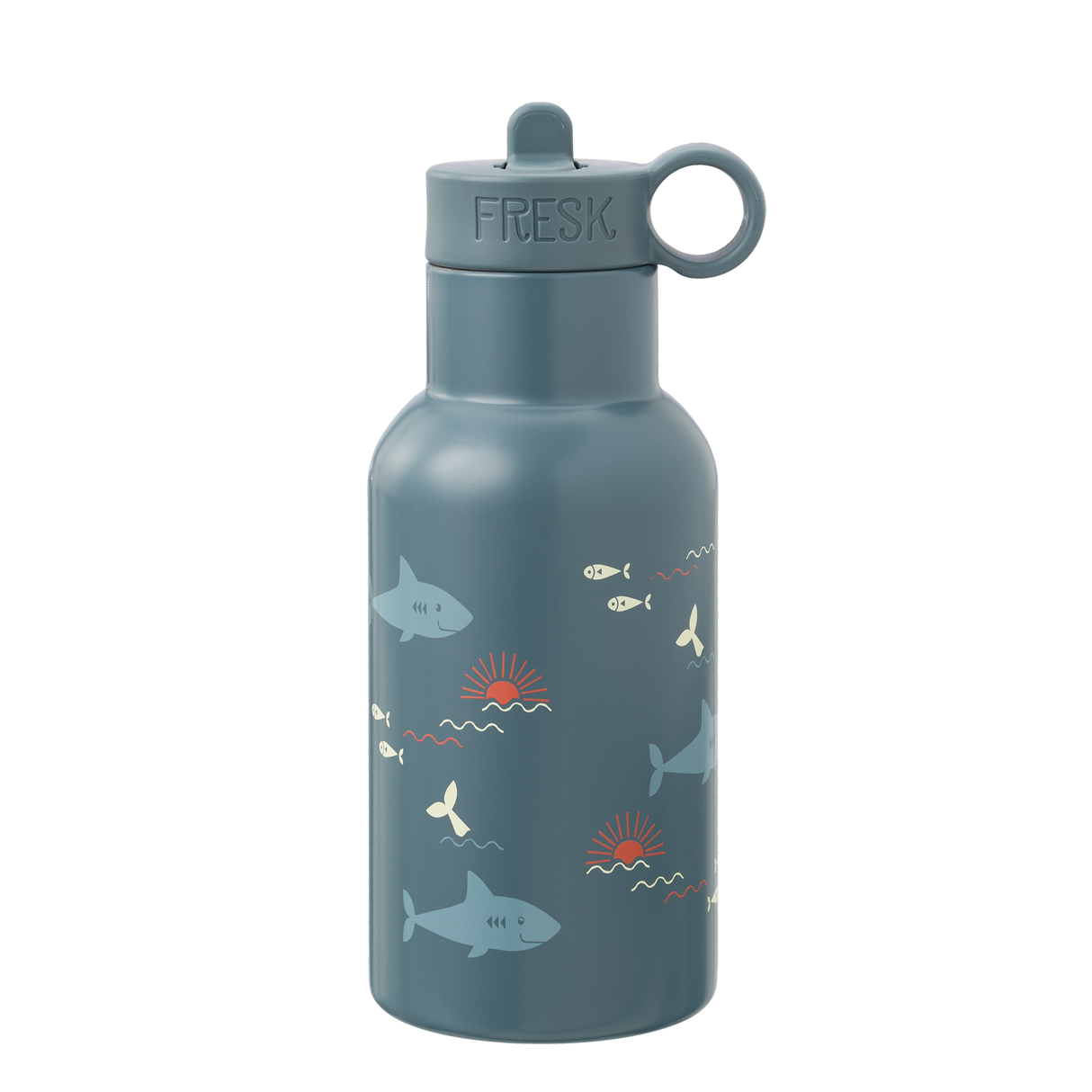 Kinder Thermosflasche Fresk 350ml Haifisch