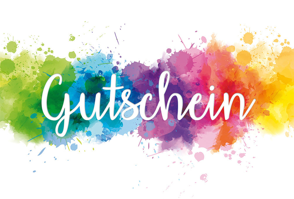 Gutscheinkarte Aquarell