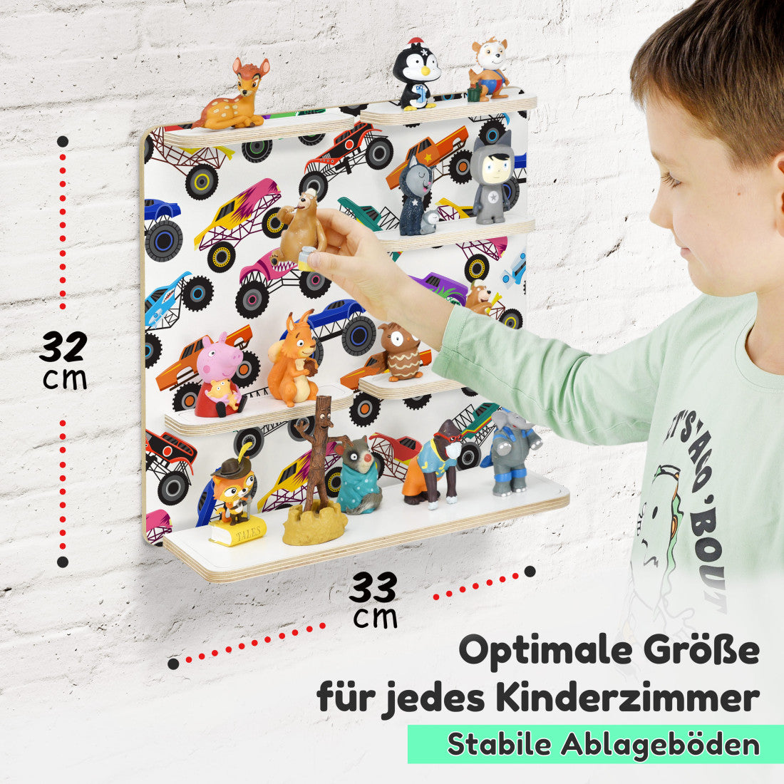 Toniebox Multi Erweiterungsregal Monstertruck