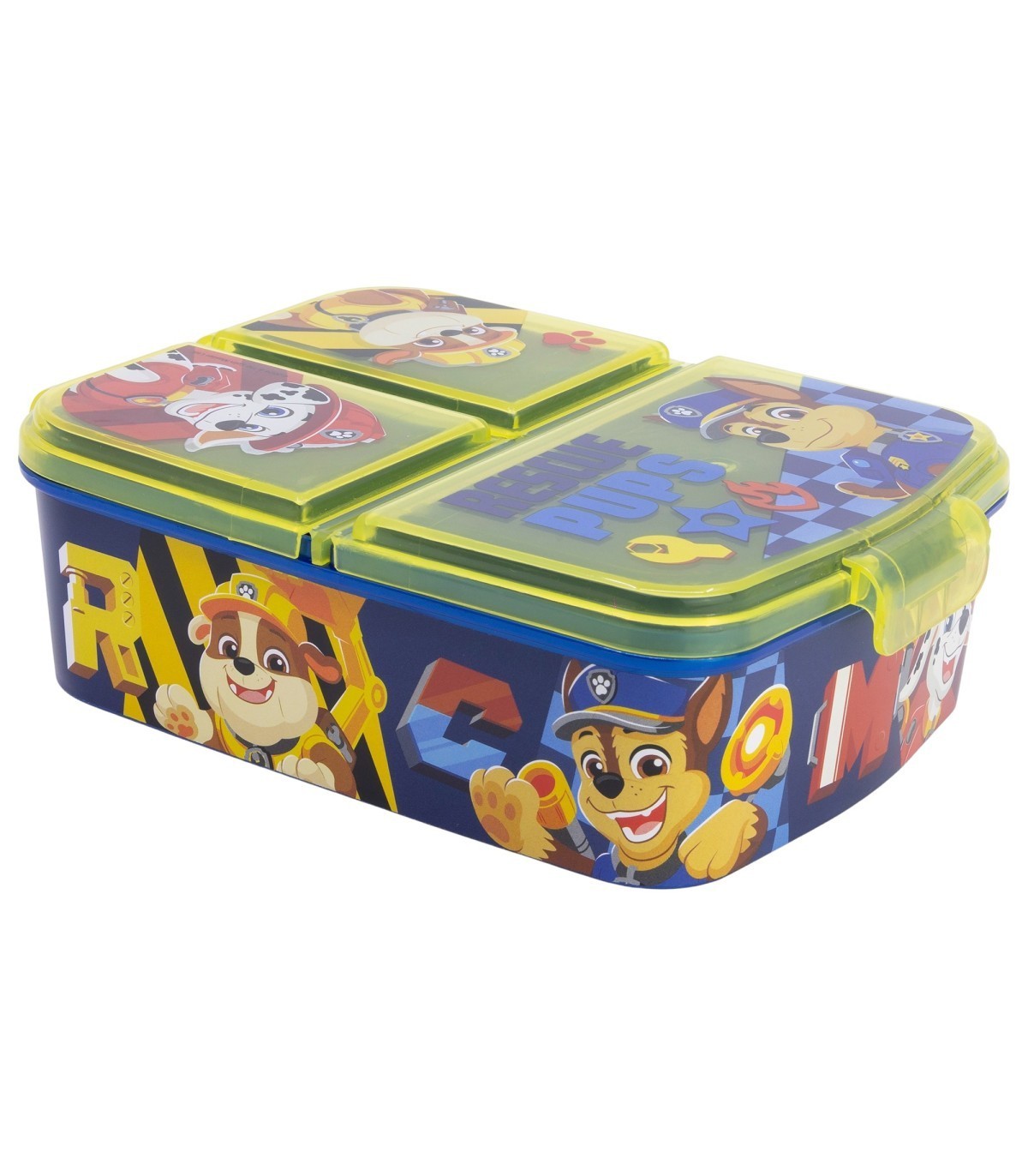 Znünibox Comic aufklappbar Paw Patrol Gelb Blau