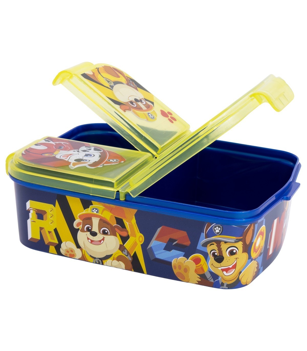 Znünibox Comic aufklappbar Paw Patrol Gelb Blau