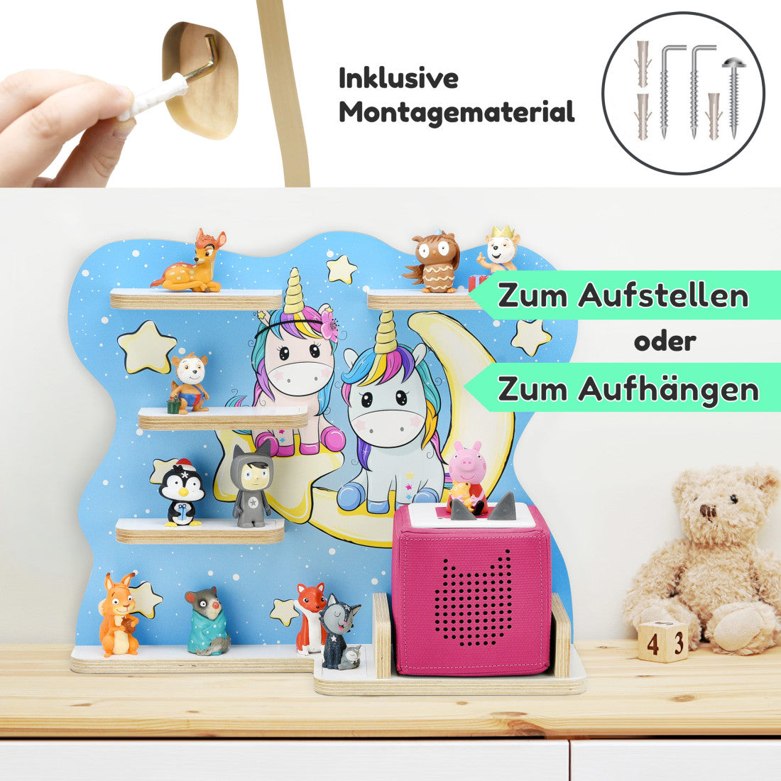 Toniebox Regal Einhorn Traum