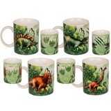 Kinder Porzellantasse Dinoworld assortiert