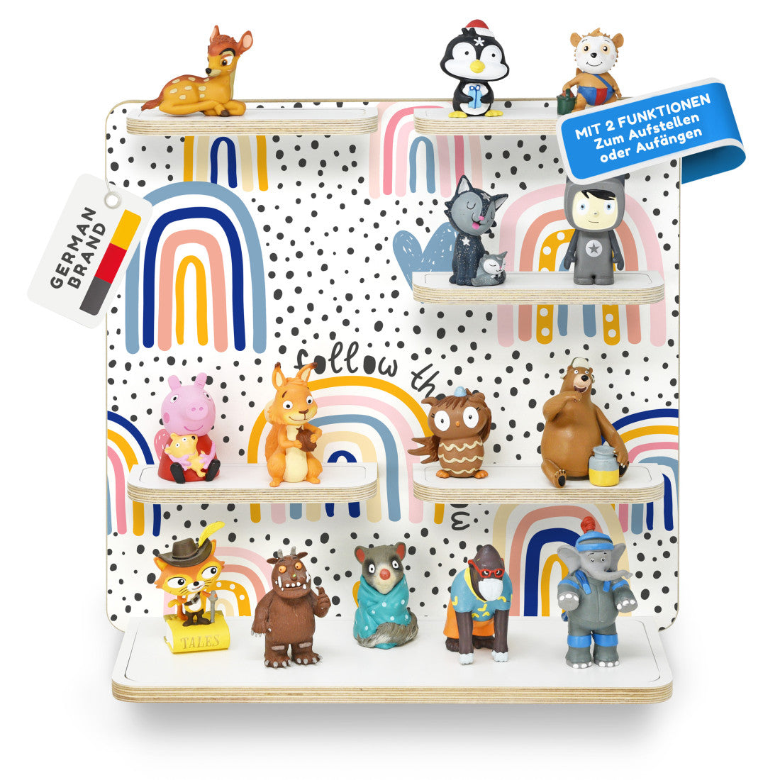 Toniebox Multi Erweiterungsregal Regenbogen