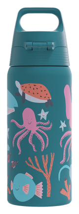 Kinder Thermosflasche Sigg Shield One Blue World