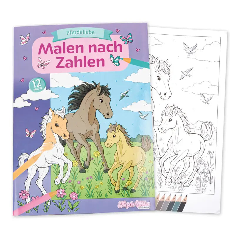 Malen nach Zahlen Pferd