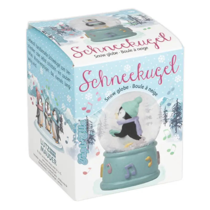Schneekugel Mini Pinguin