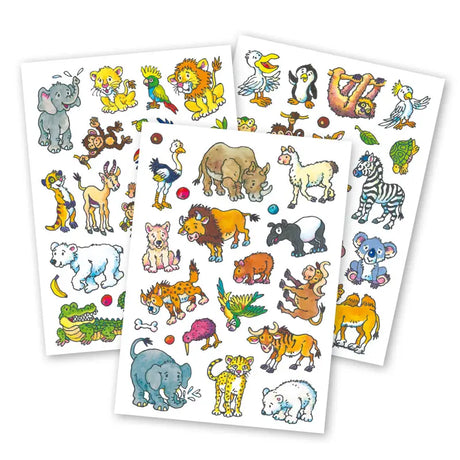 Kinder Tattoo Tapirella Wildtiere
