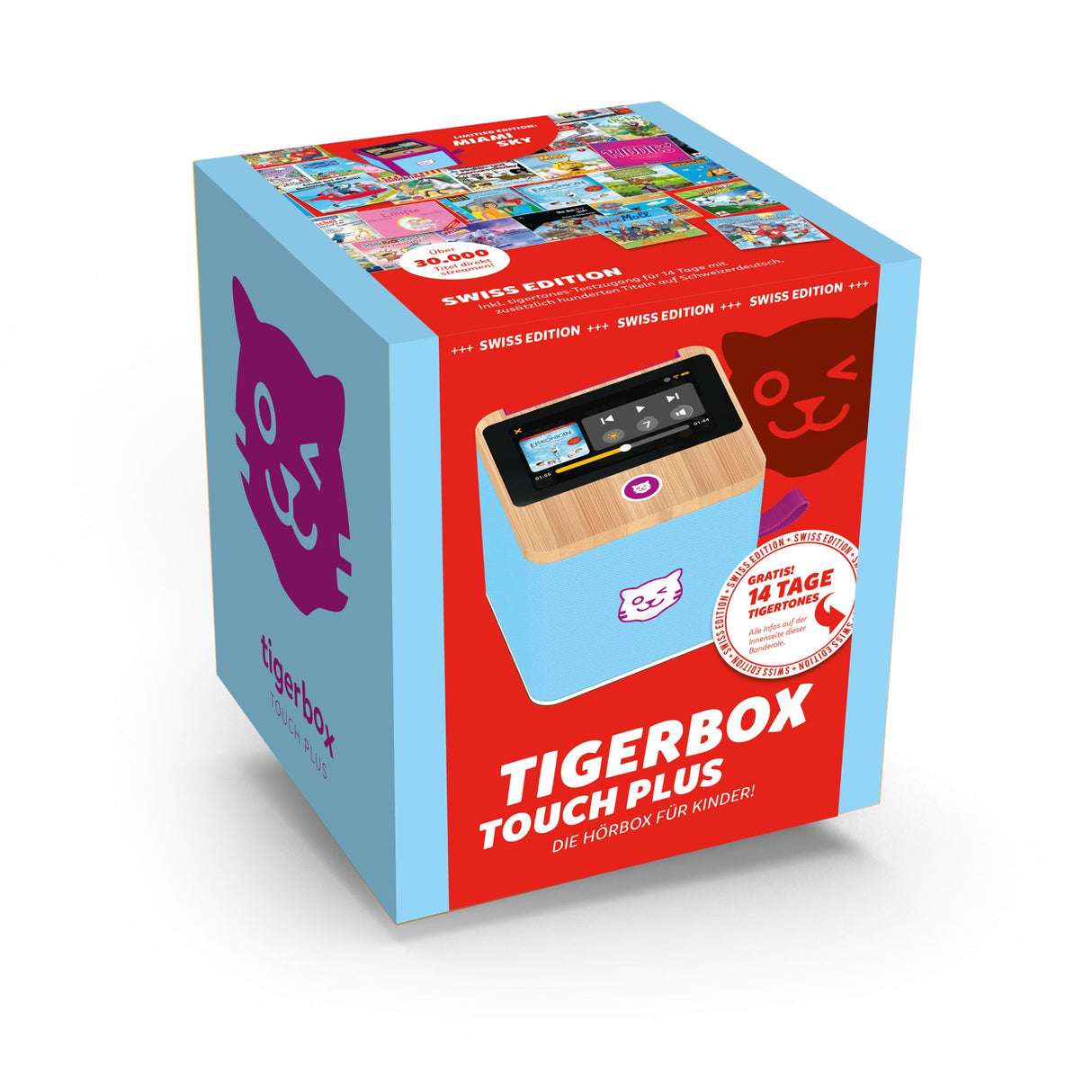 tigerbox TOUCH PLUS Miami Sky - Swiss-Edition