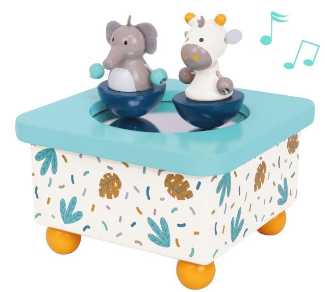 Musikdose und Spieluhr Elefant & Giraffe