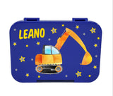 lunchbox bagger, lunchbox bedruckt, lunchbox spülmaschinenfest, lunchbox personalisiert, lunchbox kinder personalisiert, lunchbox schweiz, znünibox bagger, znünibox junge, znünibox personalisiert, znünibox kinder personalisiert, znünibox kinder unterteilt, znünibox schule, znünibox kindergarten, znünibox blau, lunchbox blau, yumbox personalisiert, yumbox, baurelia box