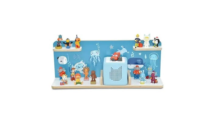 Toniebox 1 & 2 Regal Rechteck Deluxe Unterwasserwelt