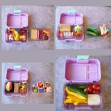Znünibox Munchbox Munchi Snack Glitzer Violett