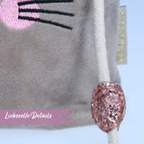 Kinder Handtasche Hase Grau