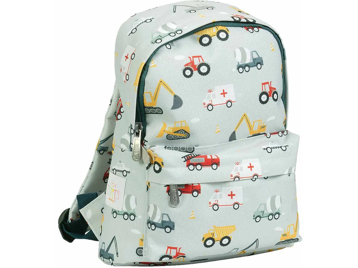 Kinderrucksack Kindergartenrucksack ALLC Mini Baustelle