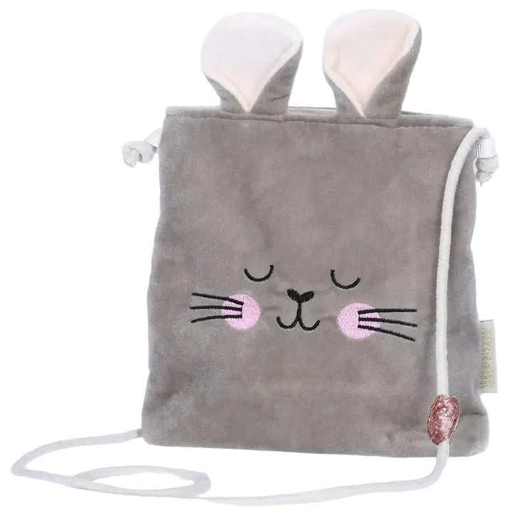 Kinder Handtasche Hase Grau