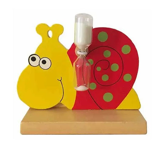 Sanduhr zum Zähneputzen Schnecke