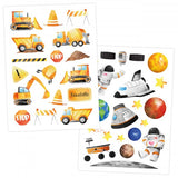 Kinder Tattoo 100 Stück Metallic Set Jungs