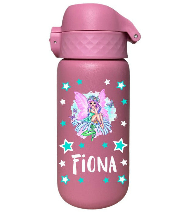 Kinder Thermosflasche Ion8 350ml Rosa