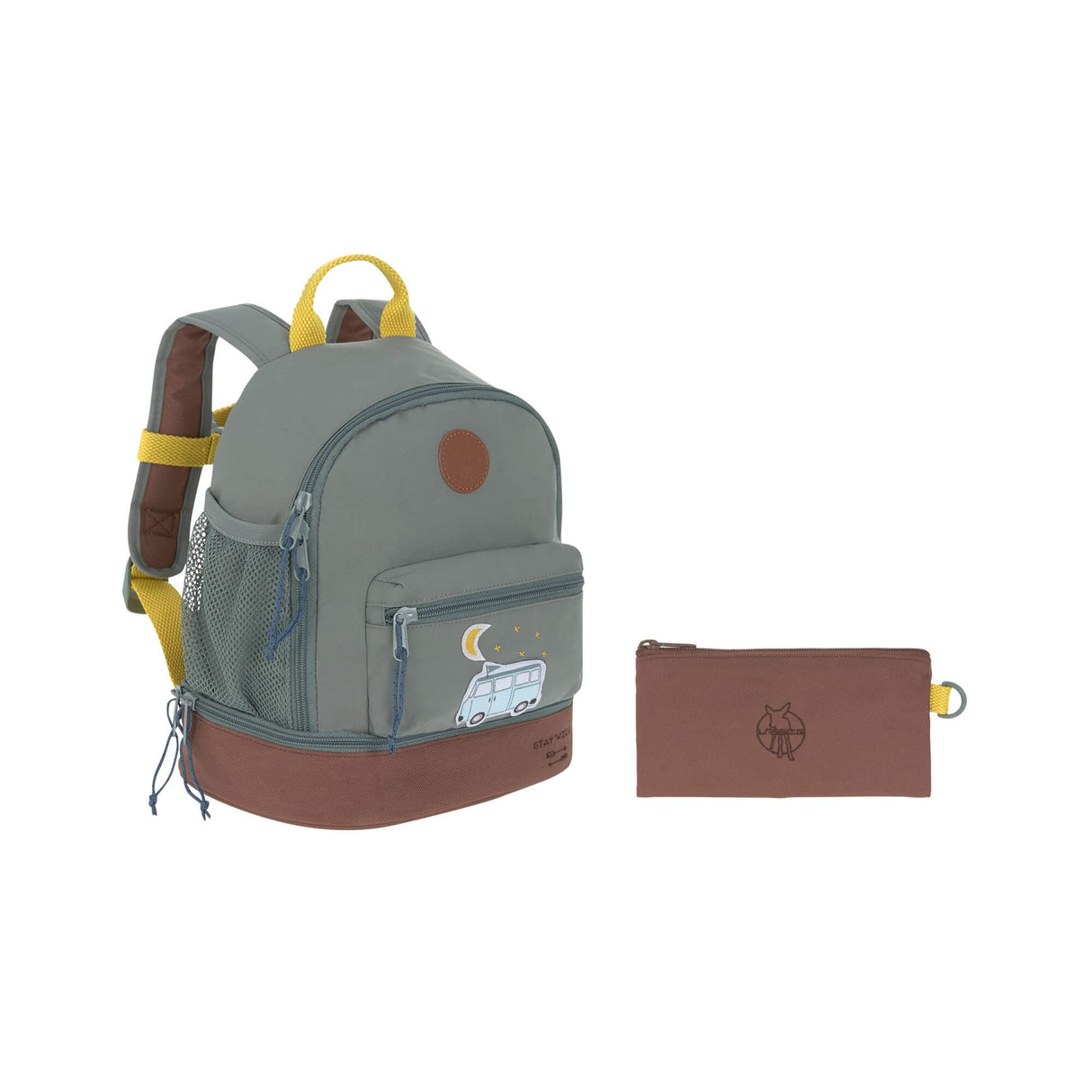 Kinderrucksack Kindergartenrucksack Lässig Mini Backpack Adventure Bus
