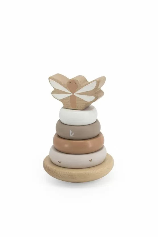 Label Label Stapelturm Nougat