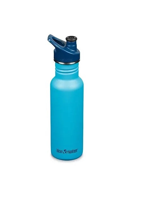 Edelstahl Trinkflasche Klean Kanteen 532ml Blau