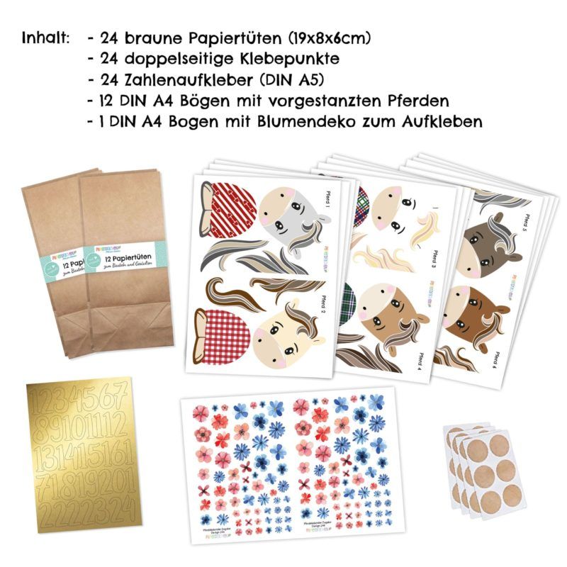 Adventskalender Pferd