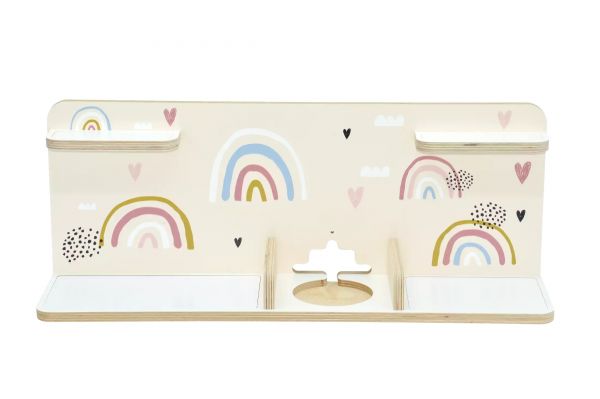Toniebox 1 & 2 Regal Rechteck Deluxe Regenbogen