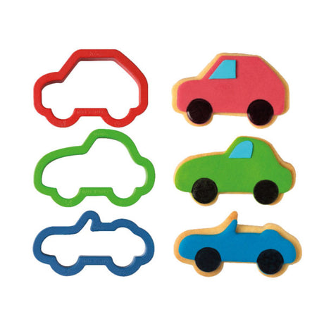 Ausstechformen Set Decora Autos