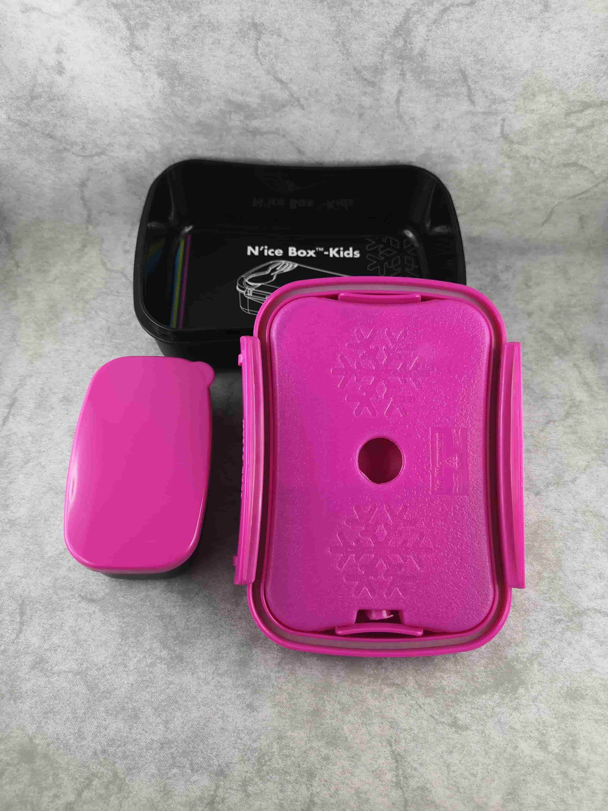 Znünibox Carl Oscar Kids mit Kühlakku Pink
