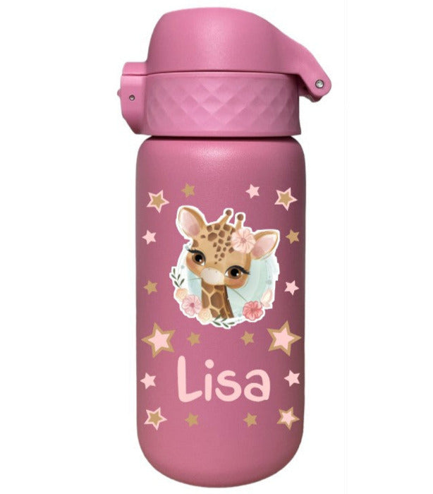 Kinder Thermosflasche Ion8 350ml Rosa