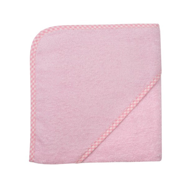 Kapuzen Badetuch Rosa