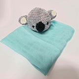 Nuscheli mit Häkeltier Koala