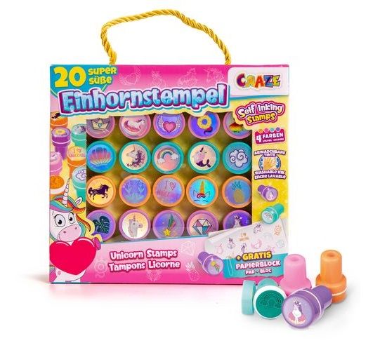Stempelset Einhorn