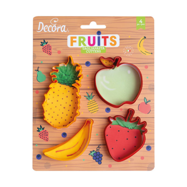 Ausstechformen Decora Set Frucht