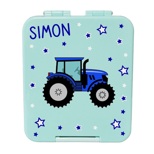 znünibox traktor, znünibox mint traktor, znünibox junge, znünibox mint junge mit traktor, znünibox personalisiert traktor, znünibox personalisiert junge, znünibox bedruckt, znünibox junge bedruckt, brotdose junge, brotdose personalisiert junge, brotdose mit name