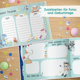 Freundebuch für Kinder in der Schule - Lila