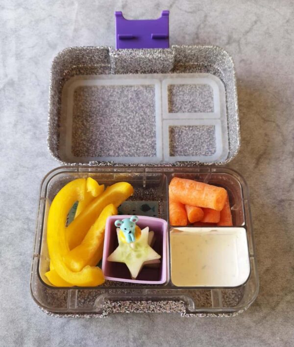 Znünibox Munchbox Munchi Snack Glitzer Mint