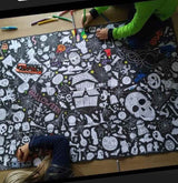 Ausmal Tischdecke XL Halloween
