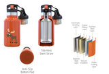 Kinder Thermosflasche Carl Oscar TEMPflask 350ml Orange
