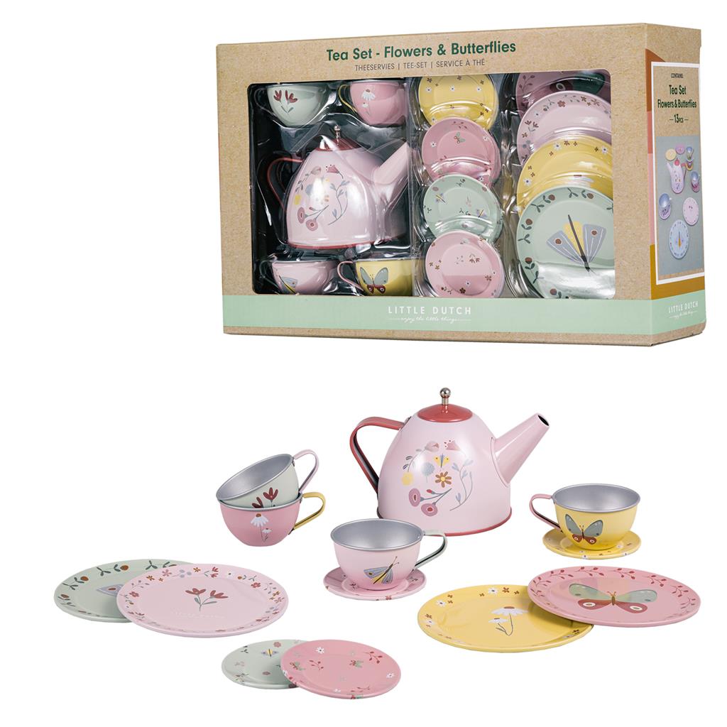 Little Dutch Tee Set Flowers