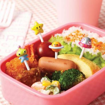 Znünibox Torune Bento Picks Weltraum
