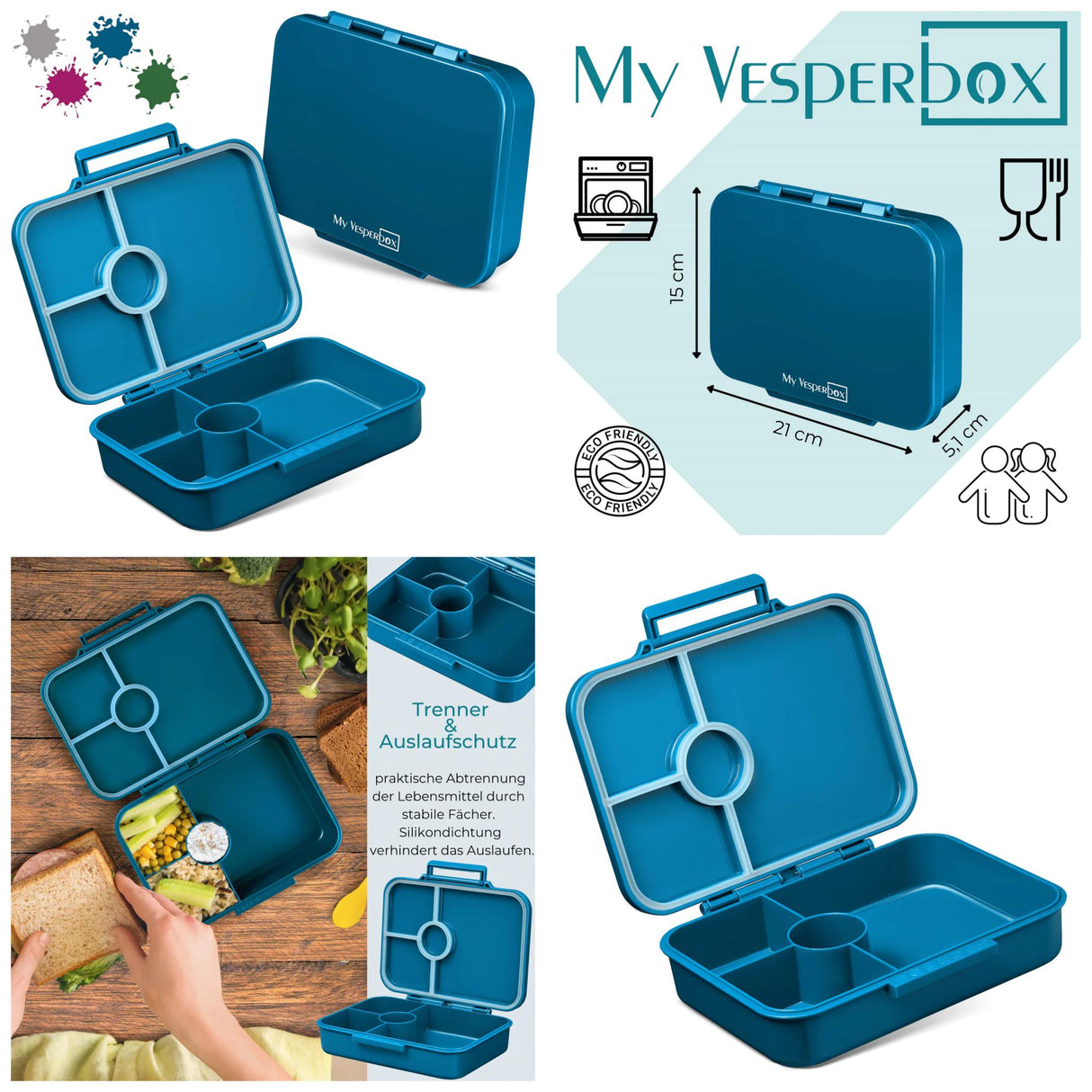 Znünibox My Vesperbox Bia Petrol