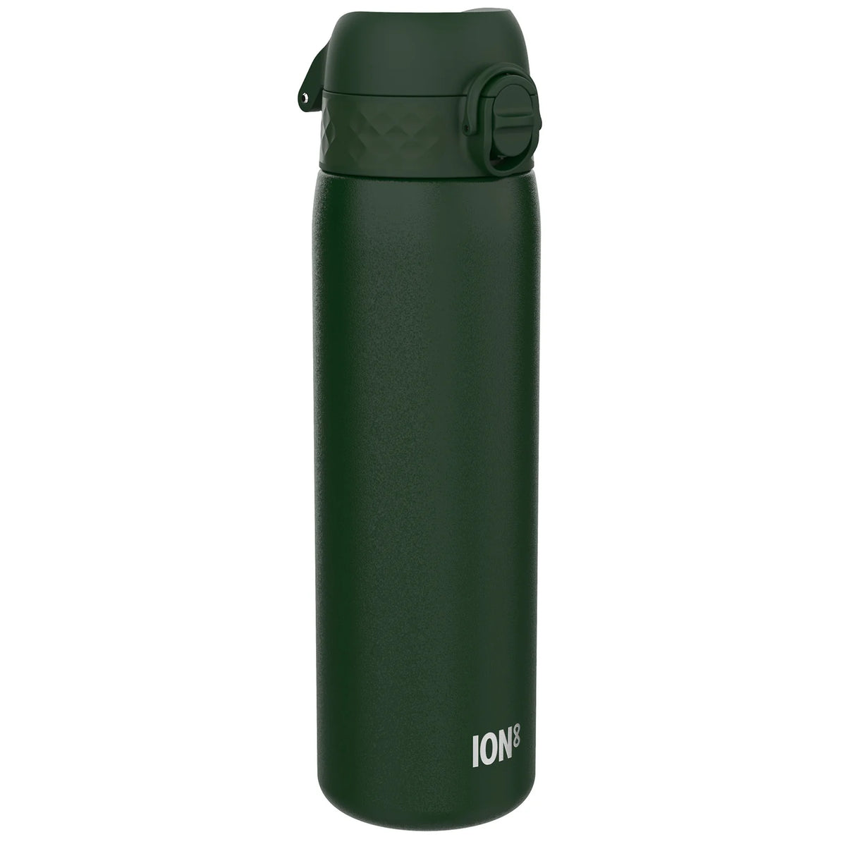 Edelstahl Trinkflasche Ion8 500ml Dunkelgrün