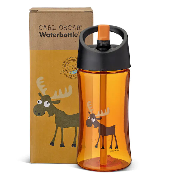 Kinder Trinkflasche Carl Oscar 350ml Orange