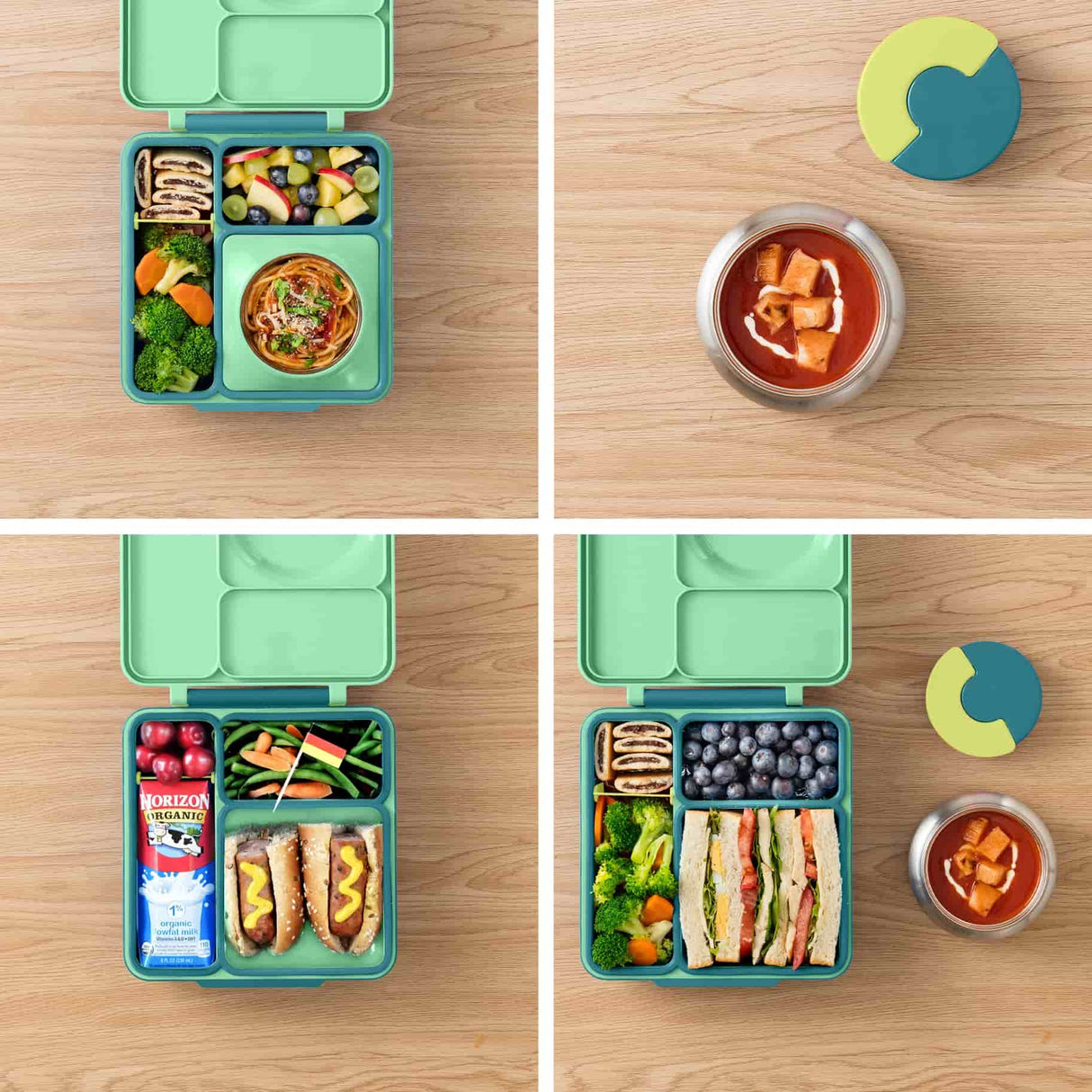 Thermo Lunchbox OmieBox Grün
