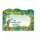 Einladungskarten Kindergeburtstag Zootiere
