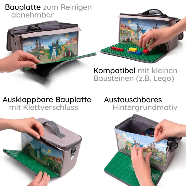 Lego To Go Tasche Grau