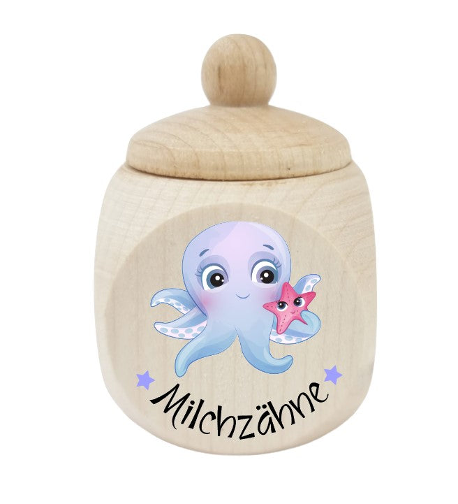 Milchzahndose Tintenfisch 2